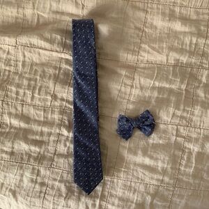 Daddy/daughter matching tie and bow